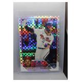 Bryce Harper 2023 Topps Chrome foil