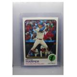 Bryce Harper 2022 Topps heritage