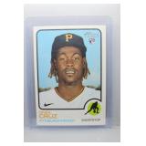 Oneil Cruz 2022 Topps heritage RC