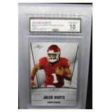 Jalen Hurts 2020 Leaf Draft Rookie Silver Gem 10