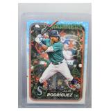 Julio Rodriguez 2024 Topps holiday