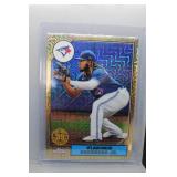 Vladimir Guerrero Jr. 2022 Topps Chrome gold mojo
