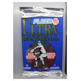 Fleer Ultra 1991 Wax pack