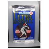 Fleer Ultra 1991 Wax pack