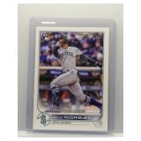 Julio Rodriguez 2022 Topps Rookie Debut