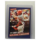 Pete Rose 1986 Leaf Ty-Breaking