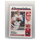 Brock Purdy 2022 Chronicles Rookie