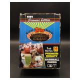 1991 Stadium Club Series 1 Wax Box