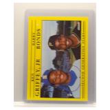 Ken Griffey Jr. & Barry Bonds 1991 Fleer