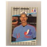 Randy Johnson 1989 Fleer