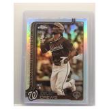 Dylan Crews 2025 Topps Chrome Sephia