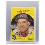 Bob Cerve 1959 Topps
