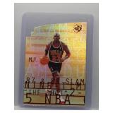 Michael Jordan 1997 Upper Deck UD3 Gold Die Cut