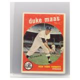 Duke Maas 1959 Topps