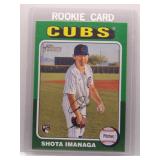 Shota Imanaga 2024 Topps Heritage Rookie