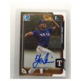 Eric Jenkins 2015 1st Bowman Chrome Auto