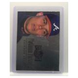 Chipper Jones 1996 Metal Platinum Portraits