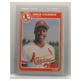 Vince Coleman 1985 Fleer