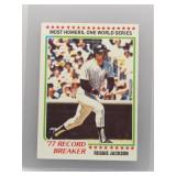 Reggie Jackson 1978 Topps Record Breaker