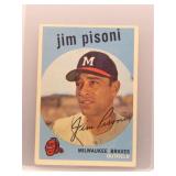 Jim Pisoni 1959 Topps