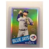 Bo Bichette 2020 Topps Refractor 1985 style