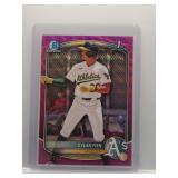 Dylan Fien 2025 1st Bowman Chrome Pink Wave /199