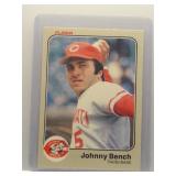 Johnny Bench 1983 Fleer