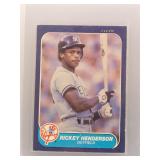 Rickey Henderson 1986 Fleer