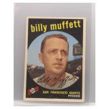 Billy Muffett 1959 Topps