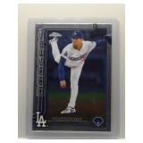 Yoshinobu Yamamoto 2025 Topps Chrome