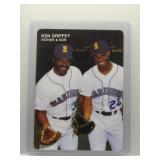 Ken Griffey w/ Dad 1991 Mother's Cookies #3
