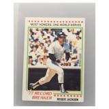 Reggie Jackson 1978 Topps Record Breaker
