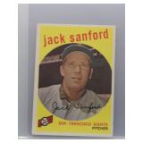 Jack Sanford 1959 Topps