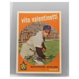 Vito Valentinetti 1959 Topps