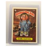 Earl Painting 1986 Topps Garbage Pail Kids