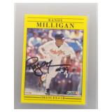 Randy Milligan 1991 Fleer Auto