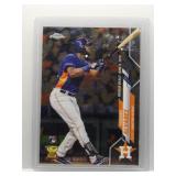 Yordan Alvarez 2020 Topps Chrome Rookie Debut