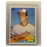 Cal Ripken 1985 Topps All-Star