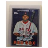 David Ortiz 2008 Topps Trading Card History