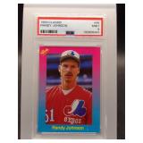 Randy Johnson 1989 Classic Rookie PSA 9