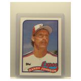 Randy Johnson 1989 Topps Rookie