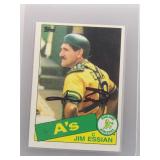 Jim Essian 1985 Topps Auto