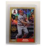 Mike Trout 2022 Topps Chrome '87