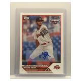 Norge Vera 2023 Topps Pro Debut Auto