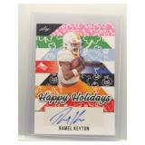 Ramel Keyton 2025 Leaf Happy Holidays Auto