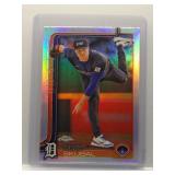 Tarik Skubal 2025 Topps Chrome Refractor