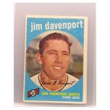 Jim Davenport 1959 Topps