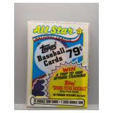 1989 Topps Baseball Cello Pack Sealed