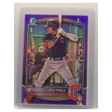 Jose Pirela 2025 1st Bowman Chrome Purple /250