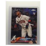 Ozzie Albies 2018 Topps Chrome Rookie